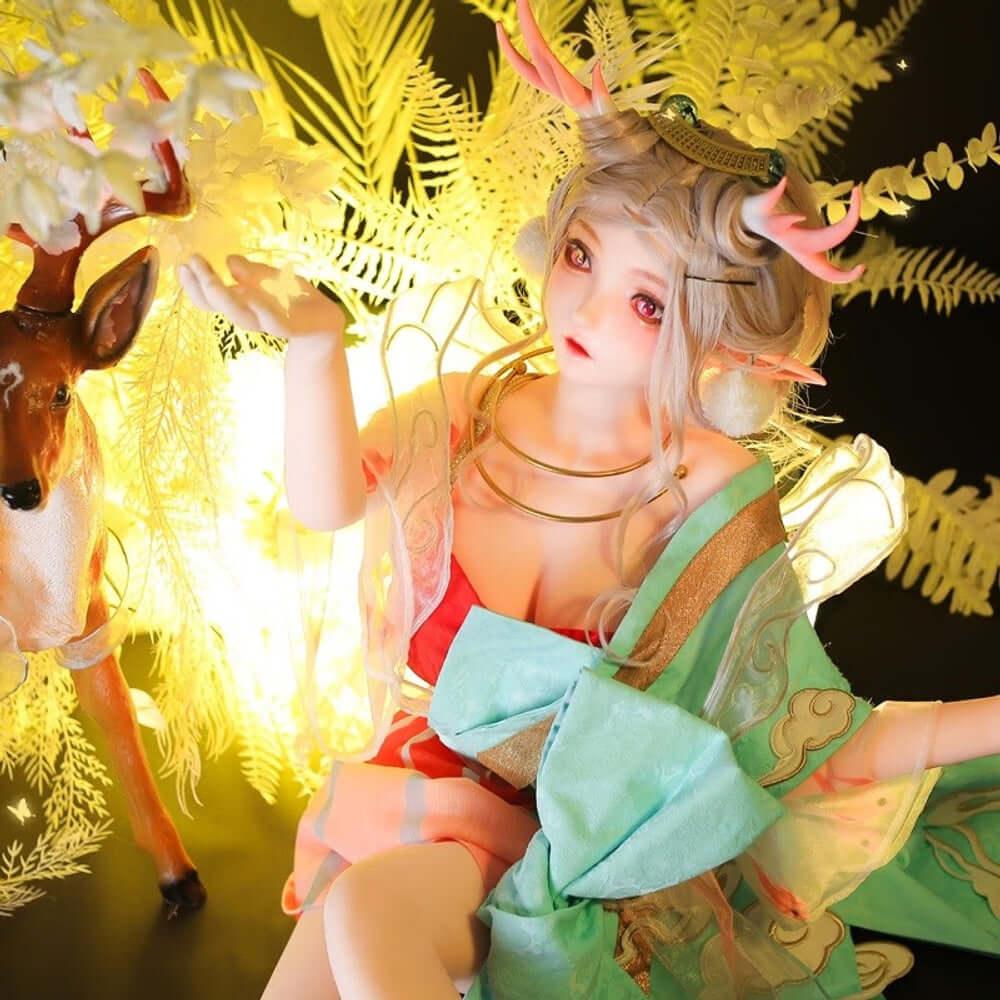 145cm Yaoyao 1:1 Scale Game Series Silicone/TPE Realistic Doll - Mozu Doll North America